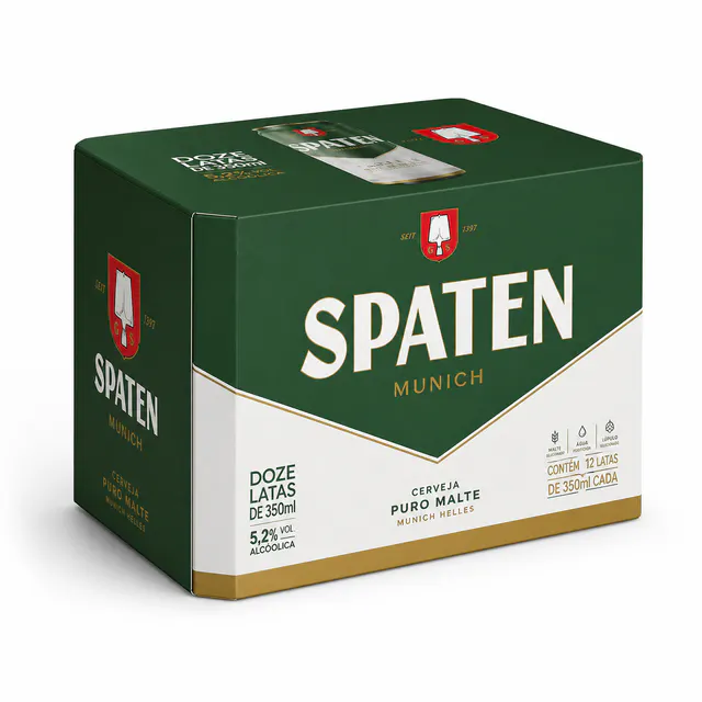 Cerveja Spaten 350ml (Pack com 12)