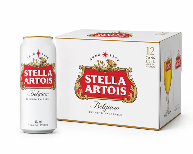 Cerveja Stella 473ml (Pack com 12)