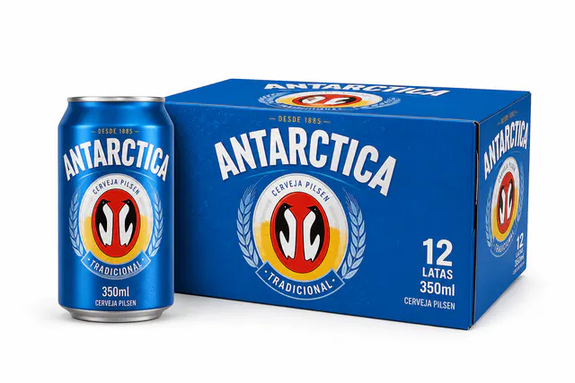 Cerveja Antarctica Pack c/12 350ml