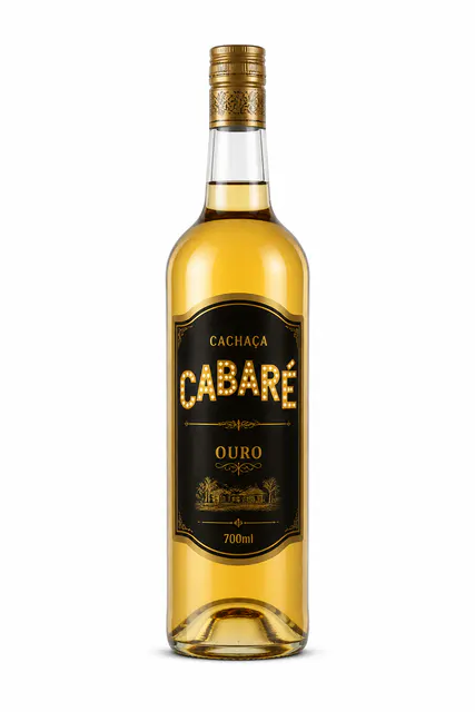 Cachaça Cabaré Ouro 700ml