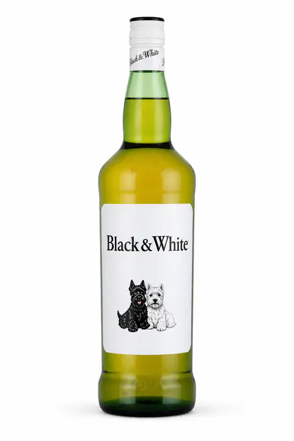 Whisky Black & White 1L