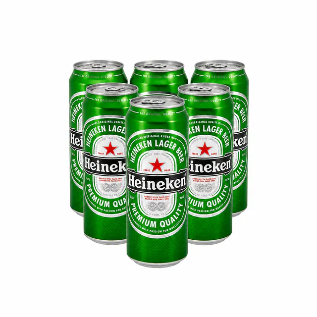 Combo Heineken Latão (6 unidades 473ml)